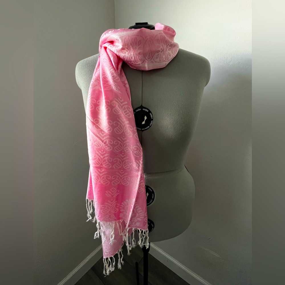 100% Cashmere Pashmina - Pink
